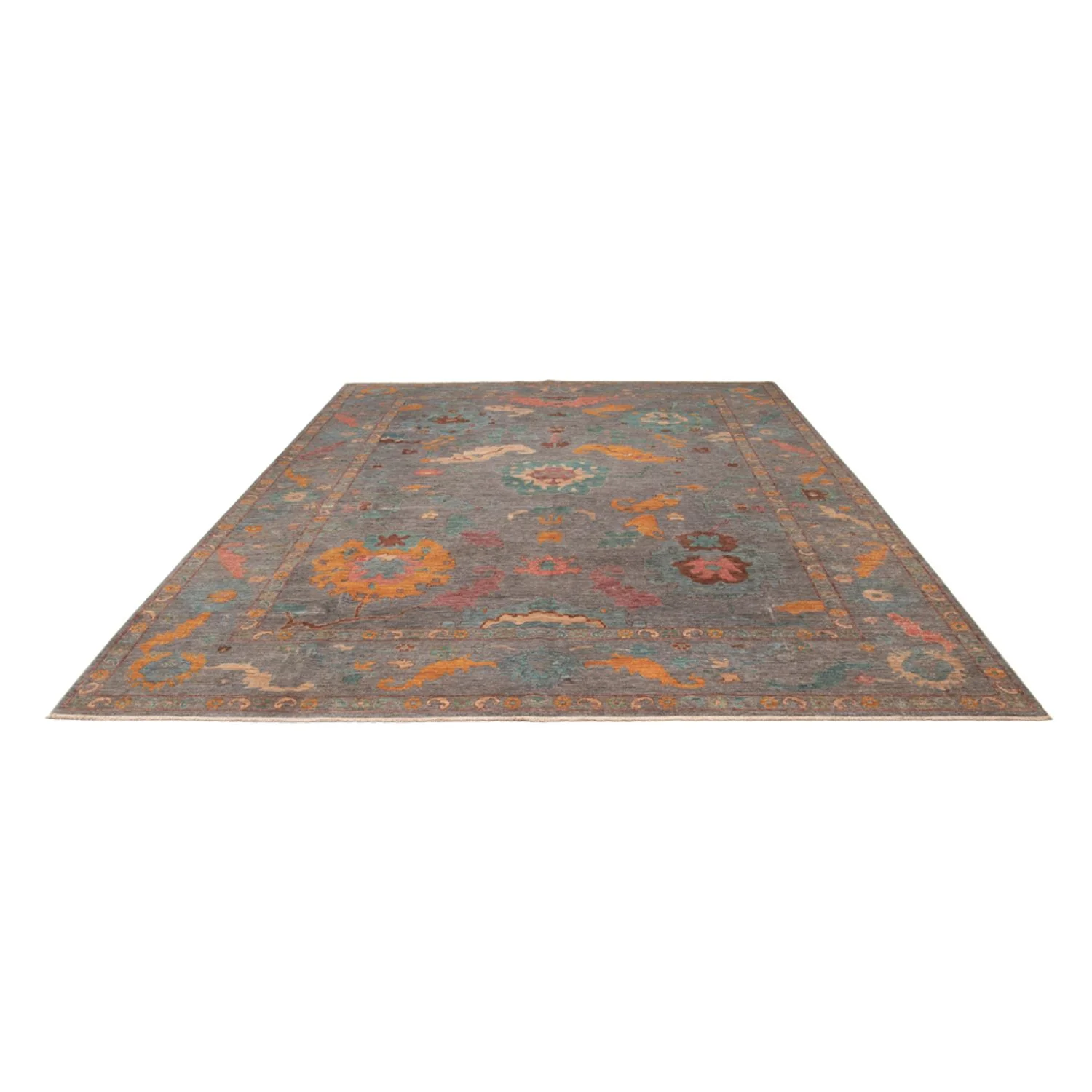 Ziegler Teppich - Usak - 404 x 301 cm - hellblau - Image 5